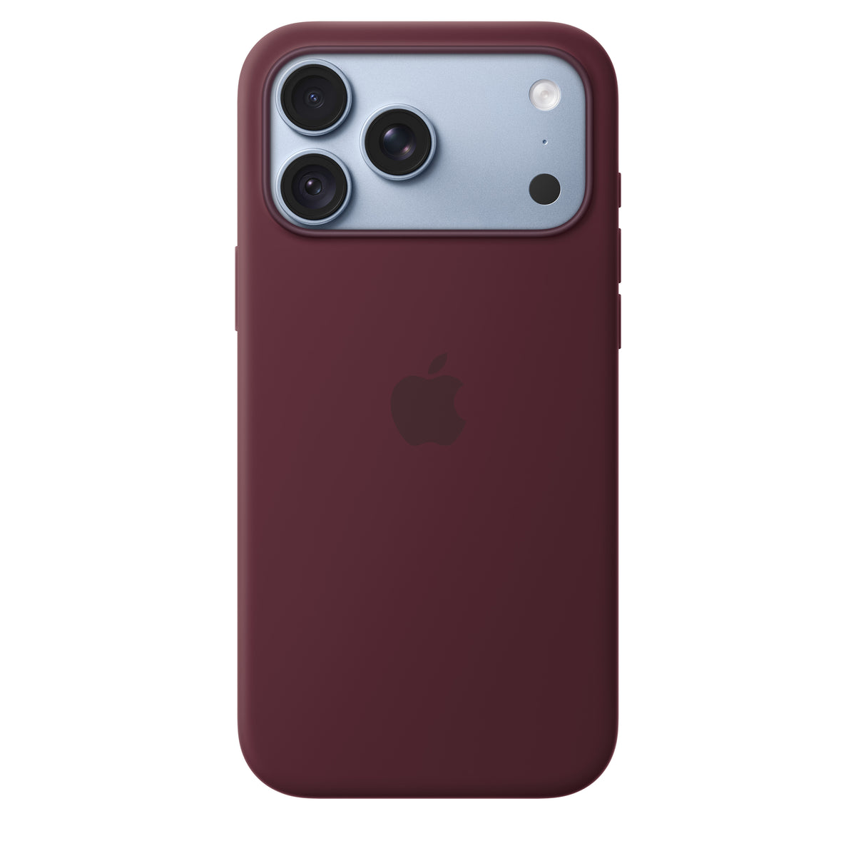 Apple iPhone 18 Pro Max Silicone Case with MagSafe Burgundy - alternate view 2 | Mobilrise