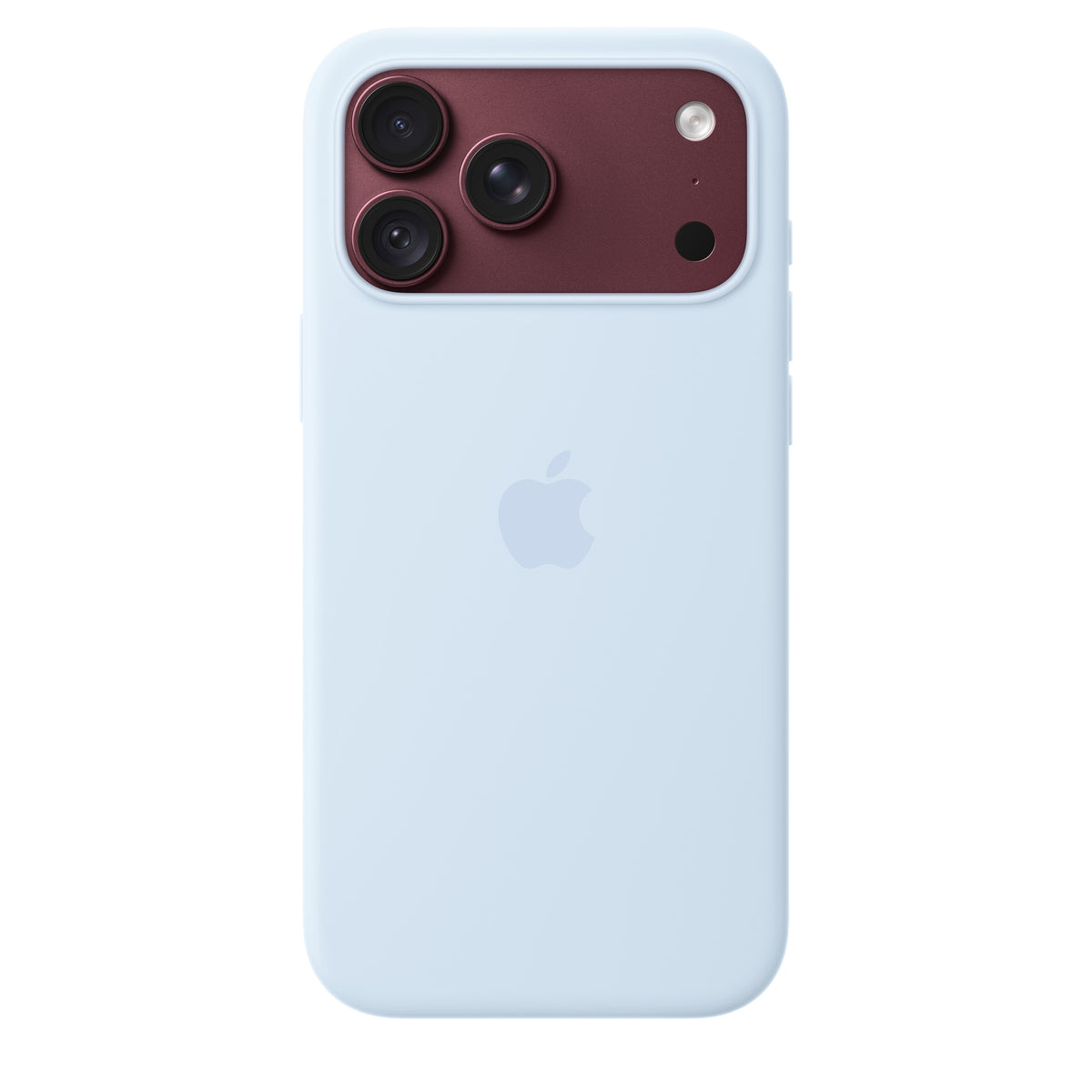 Apple iPhone 18 Pro Max Silicone Case with MagSafe Crisp Blue - alternate view 4 | Mobilrise