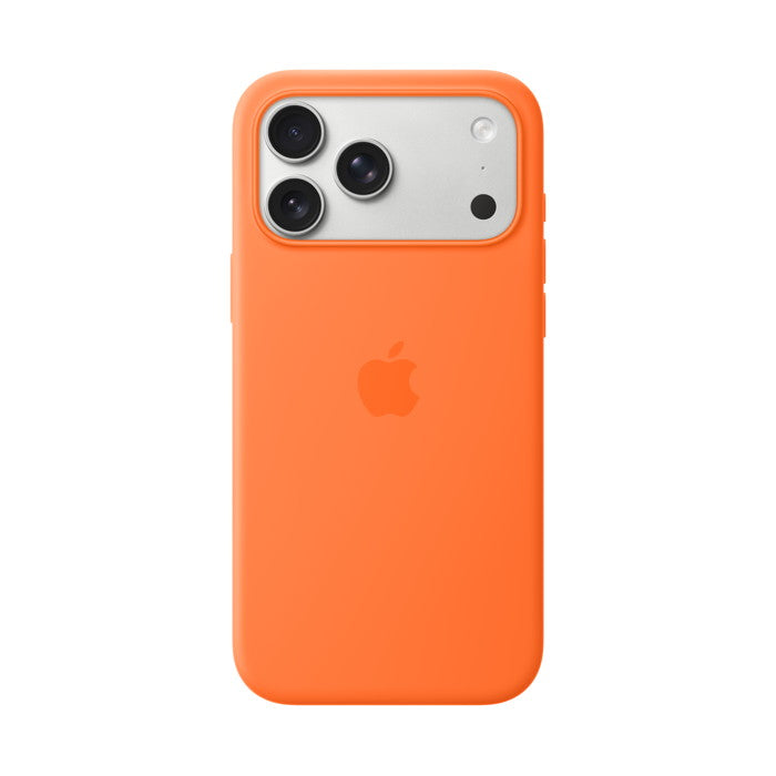 Apple iPhone 17 Pro Silicone Case with MagSafe – Orange